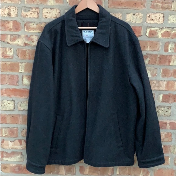old navy wool jacket
